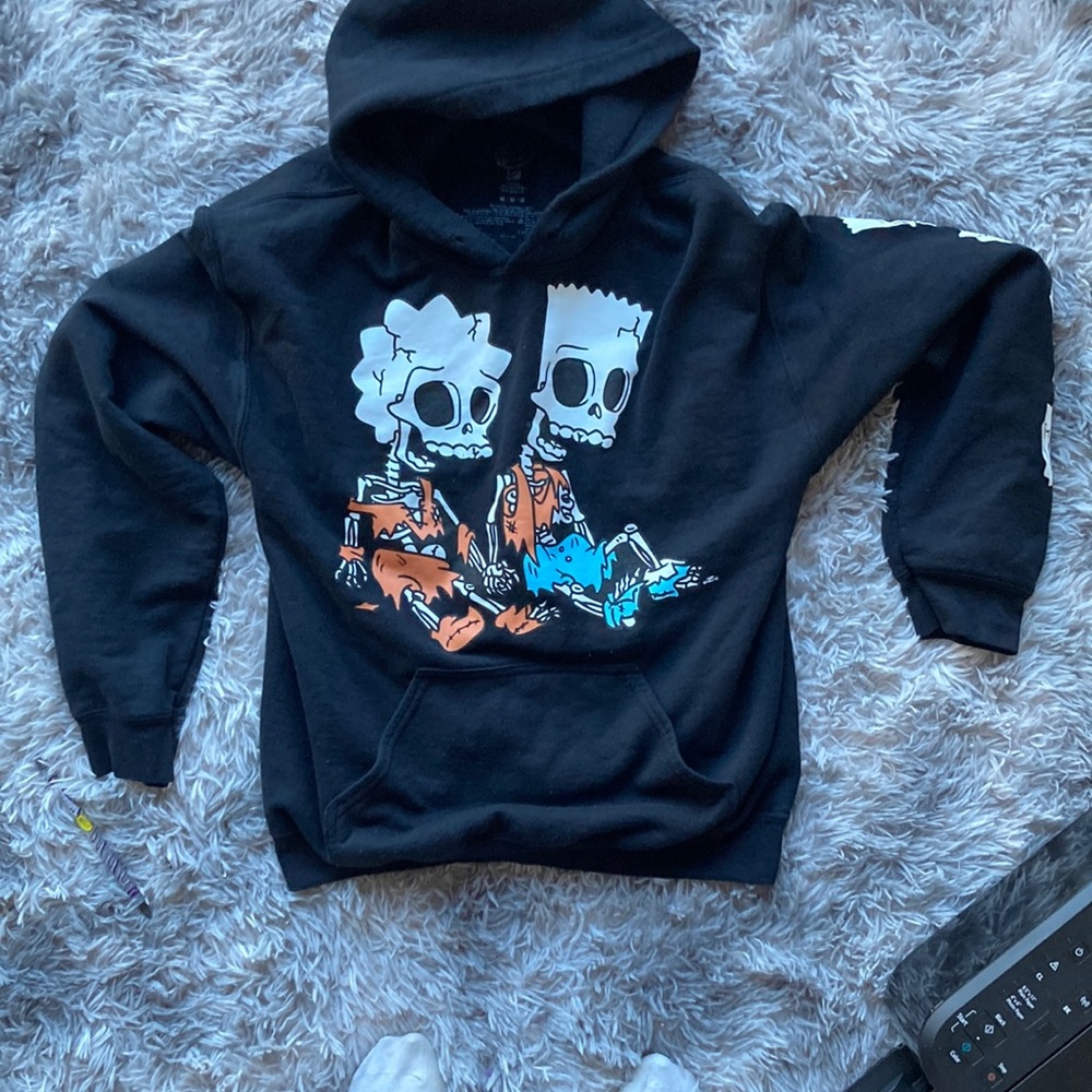 Simpson’s Black Graphic Hoodie